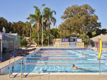 Lane availability & pool facilities