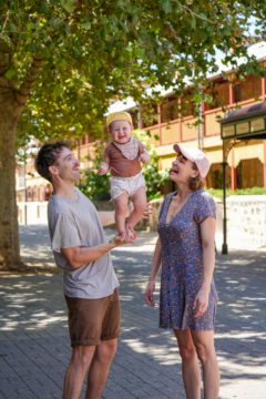 Street art pair’s love story: 25 years of the Fremantle International Street Arts Festival